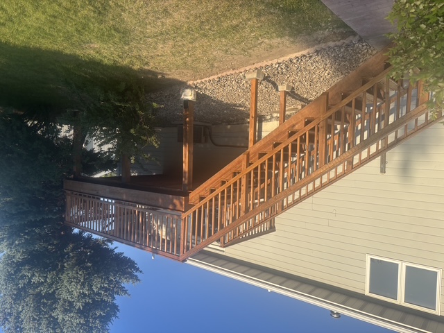 Deck & Staircase — S.S. Home Repairs project, Helena MT